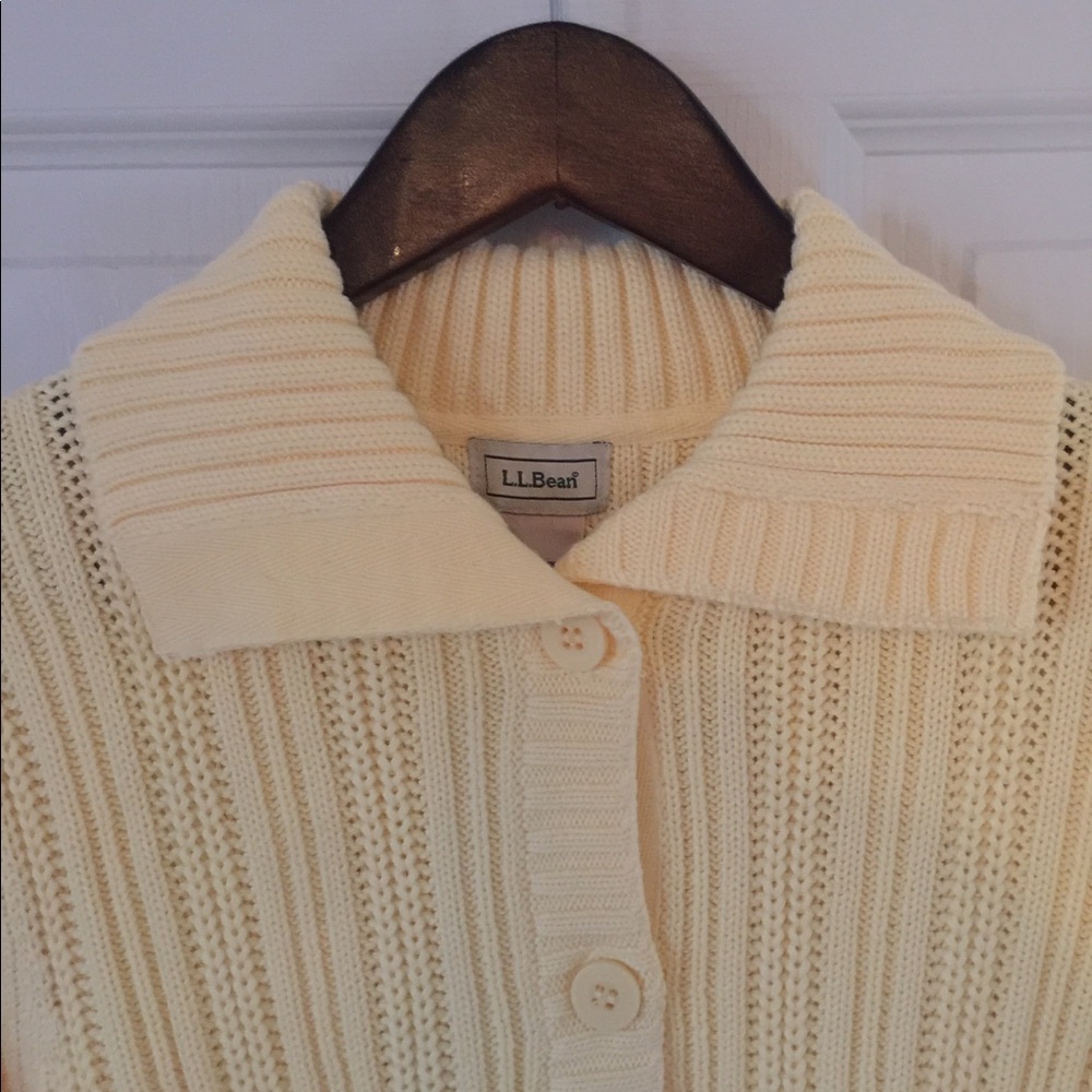 L.L. Bean Pima Cotton Cardigan - Never worn - Picture 5 of 10